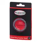 Malestation - Metal Ring Starter Steel 4 cm. Stalowy ring erekcyjny o błyszczącej powierzchni 