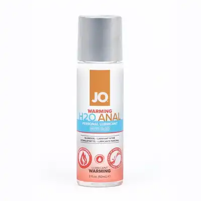 System Jo - Anal H20 Warming 60 ml. Rozgrzewający analny lubrykant premium na bazie wody 