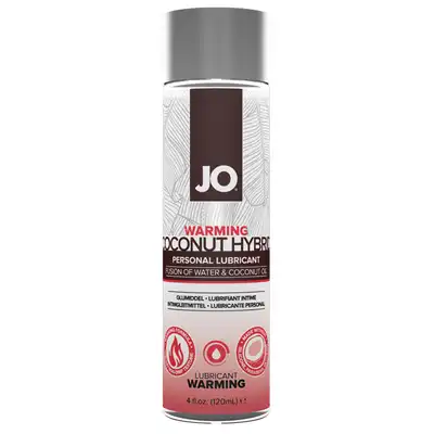 System Jo -  Warming Hybrid Lubricant Coconut 120 ml. Rozgrzewający hybrydowy lubrykant kokosowy. Mega Sale!