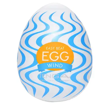 Tenga - Egg Wonder Wind - nowoczesny masturbator męski. Bestsellerowa, kompaktowa forma! 