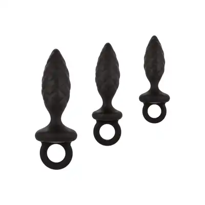 Calexotics - Anal Probe Kit. Zestaw treningowy korków analnych o ciekawych teksturach