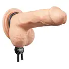 Malestation - Adjustable Cock Ring. Elegancki i uniwersalny ring na penisa w formie lasso 