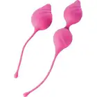 SToys - Love Ball Set Pink. Progresywny zestaw kulek gejszy o opływowym kształcie i miękkim silikonie 