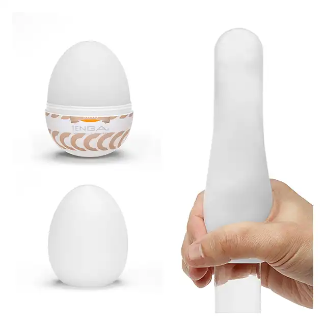 Tenga - Egg Wonder Ring - nowoczesny masturbator męski. Bestsellerowa, kompaktowa forma! 