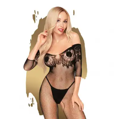 Penthouse - High Profile. Piękny, otwarty bodystocking. XL