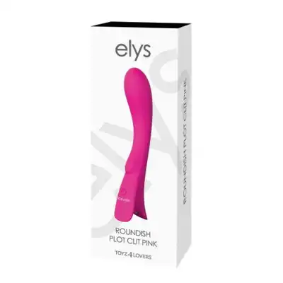 Elys - Roundish Clit Pink. 3-funkcyjny wibrator do stymulacji punktu G i łechtaczki