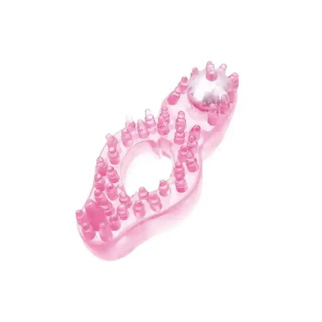 Toyz 4 Lovers - Beady Rug cock ring. Żelowy stymulujący  ring z wypustkami. Mega Sale!