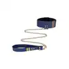 Ouch! - Collar with Leash Sailor. Obroża i smycz z efektownym motywem marynarskim. Ostatnia sztuka!