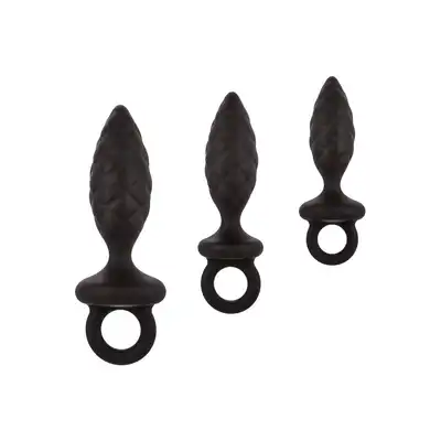 Calexotics - Anal Probe Kit. Zestaw treningowy korków analnych o ciekawych teksturach