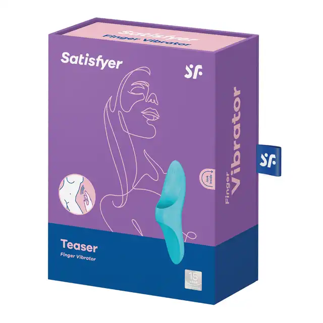 Satisfyer - Teaser Light Blue - wszechstronny stymulator łechtaczki, sutków oraz krocza. Silikon medyczny