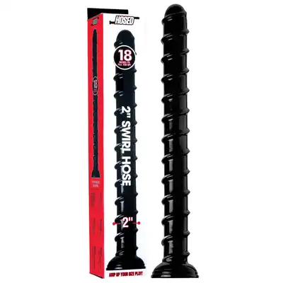 Hosed - Swirl Hose 46 cm. Mega dildo i mega emocje. Prawie pól metra elastycznego członka. 
