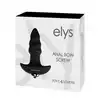 Elys - Anal Bow Screw. Silikonowy wibrujący stymulator prostaty. Super tekstura 