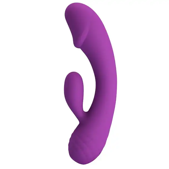 Pretty Love - Doreen USB. Fioletowy silikonowy wibrator do punktu G. Mega 12 trybów wibracji