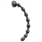 Hosed - Beaded Anal Snake. Mega wielkie czarne dildo 51 cm. Wielki emocje. Mocna przyssawka. Elastyczne.