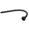 Hosed - Swirl Hose 46cm. Wielkie i giętkie, czarne mega dildo. Mocna przyssawka i extra dawka emocji.