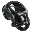 Master Series - Annex Erection Enhancer T-Style. Funkcjonalny ring erekcyjny z separatorem jąder