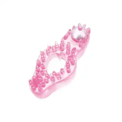 Toyz 4 Lovers - Beady Rug cock ring. Żelowy stymulujący  ring z wypustkami. Mega Sale!