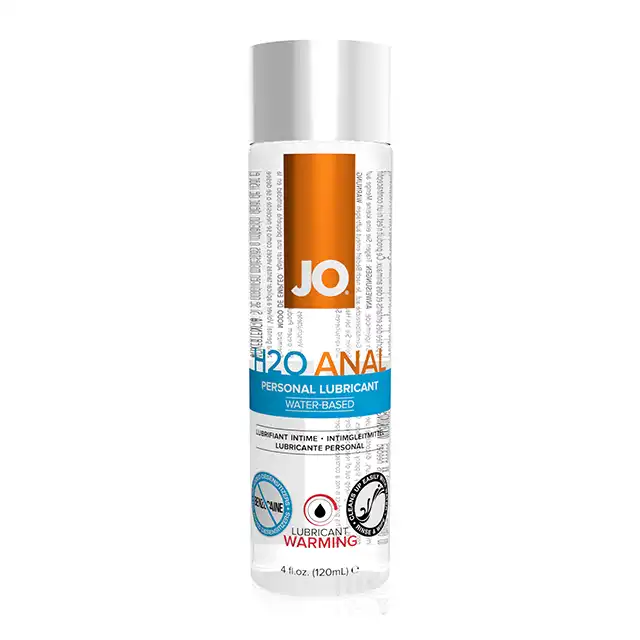 System Jo - Anal H20 Warming 120 ml. Rozgrzewający analny lubrykant premium na bazie wody 
