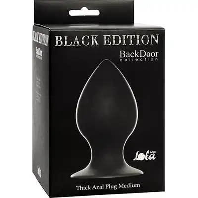 Plug-Thick Anal Plug Medium