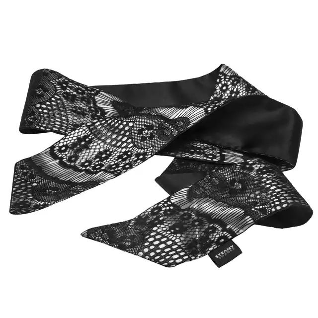 Steamy Shades - Satin Tie - luksusowy, satynowy krawat do wiązania