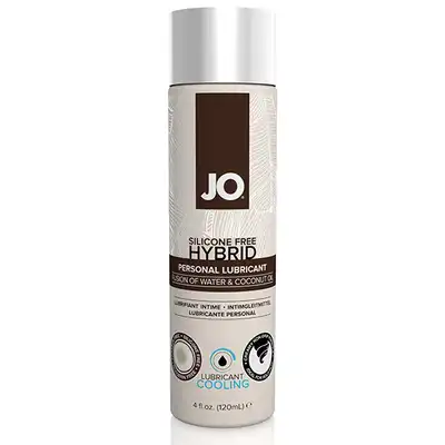 System Jo - Cooling Hybrid Lubricant Coconut 120 ml. Chłodzący lubrykant z olejem kokosowym. Mega Sale!