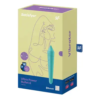 Satisfyer - Ultra Power Bullet 8 - mini wibrator w kształcie pocisku. Przyjemność gwarantowana