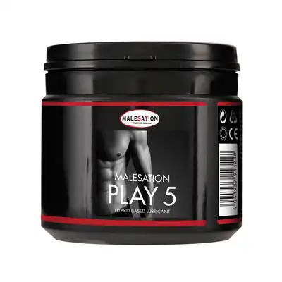 Malestation - Play 5 Hybrid Based Lube 500 ml. Hybrydalny bezzapachowy lubrykant wodno-silikonowy