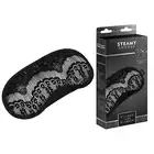 Steamy Shades - Eyelash Lace Eyemask - satynowa, miękka opaska na oczy. Luksus i jakość