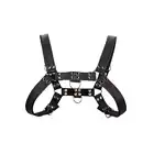 Ouch! - Chest Bulldog Harness - Męska uprząż. L/XL - Czarna. Fetish Brand of the Year 