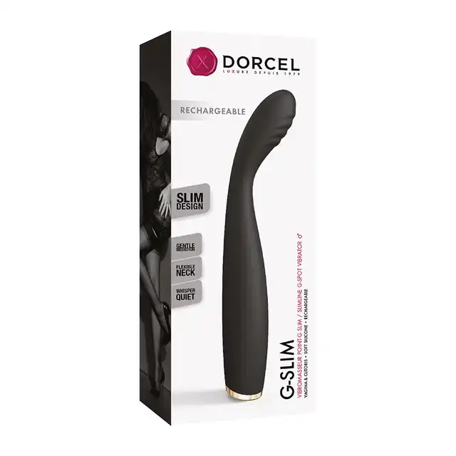 Dorcel - G-Slim - G-Spot Vibrator - klasyczny wibrator o luksusowym wyglądzie, idealna stymulacja punktu G