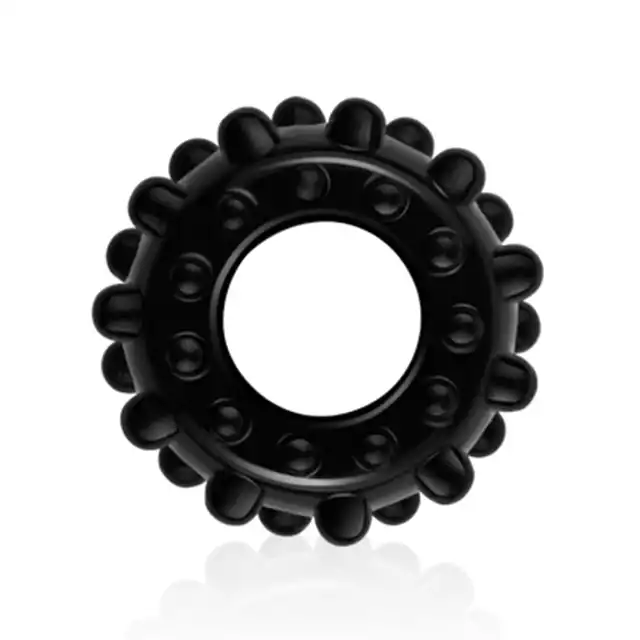 LoveToy - Power Plus Flexible Cock Ring - silikonowy ring na penisa, dłuższa erekcja, niesamowita przyjemność 