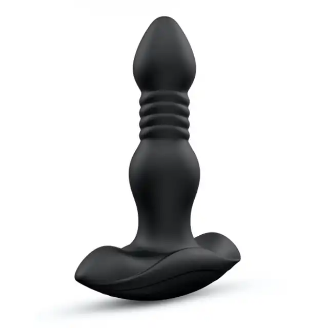 Dorcel - Deep Stormer - wibrujący plug z opcją ruchu góra-dół, niesamowita przyjemność i doznania