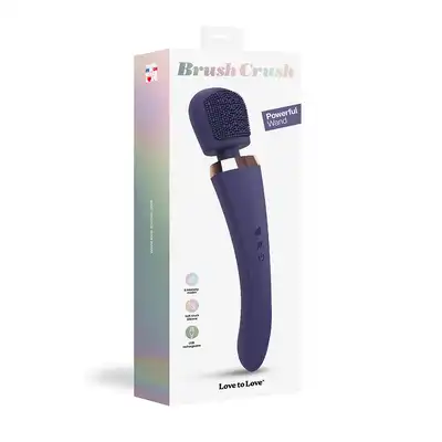 Love to Love - Brush Crush - Wand - unikatowa różdżka z wypustkami na główce, przyjemność gwarantowana