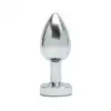 Rimba Toys - Pisa Butt Plug Led. Efektowny metalowy korek analny ze światłami LED