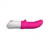 Elys - Rhinhorn Vibe Pink. Silikonowy wibrator w kształcie rogu nosorożca. 9 trybów 