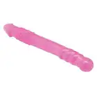 Toyz4Lovers - Twofold Pink. Dwustronne różowe elastyczne dildo 25,4 cm