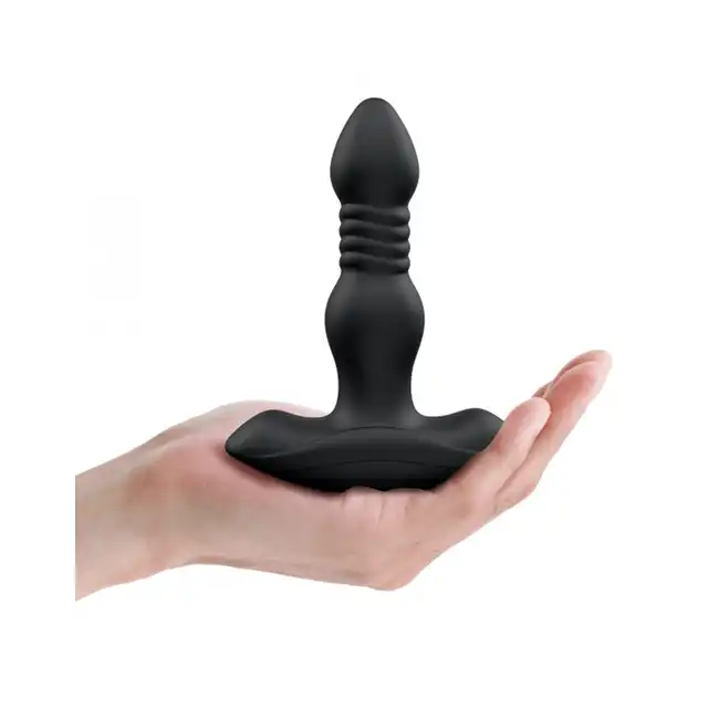 Dorcel - Deep Stormer - wibrujący plug z opcją ruchu góra-dół, niesamowita przyjemność i doznania