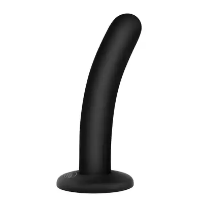 Malesation - Tommy Dildo schwarz - dildo o ergonomicznej konstrukcji, bezwonny silikon