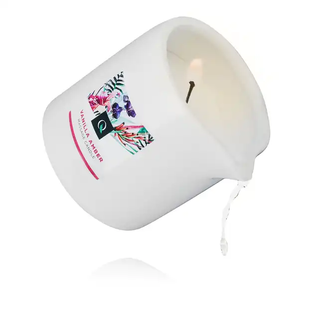 Exotiq - Vanilla Amber Candle 200g. Świeca do masażu o zapachu bursztynu i wanilii 