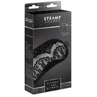 Steamy Shades - Eyelash Lace Eyemask - satynowa, miękka opaska na oczy. Luksus i jakość