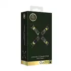 Ouch! -  Hogtie Connector Army Green. Uprząż do wiązania moro w stylu armii. Premium design. Ostatnia sztuka!