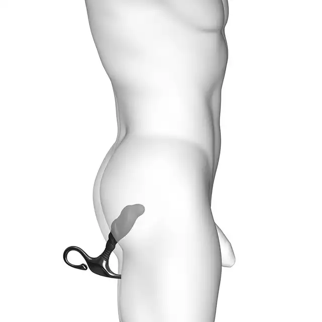 Dorcel - Expert-P Size S - Prostate Plug - silikonowy masażer prostaty. Teksturowa powierzchnia