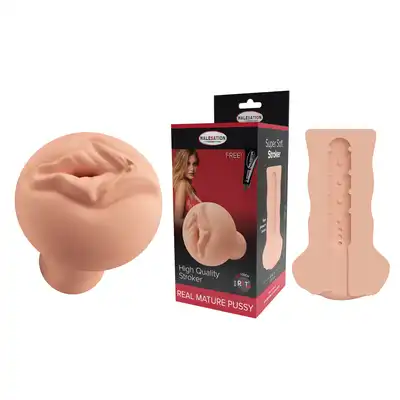 Malesation - Masturbator Real Mature Pussy - masturbator w kształcie waginy. Realistyczny i nowoczesny 