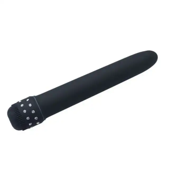 Toyz4lovers - Vibratore Diamond L. Klasyczny czarny wibrator z diamencikami