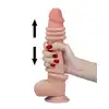 Love Toy - 9 Inch Sliding Skin Dildo. Inowacyjne dildo z ruchomą skórą. Profesjonalne. Jak żywy penis.