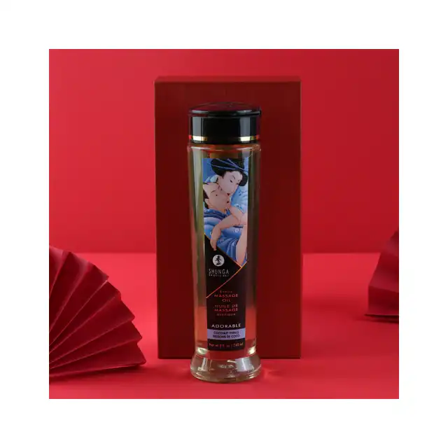  Shunga - Coconut Thrills 240 ml. Kokosowo zmysłowy olejek do masażu 