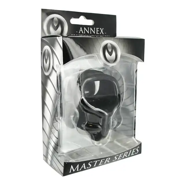 Master Series - Annex Erection Enhancer T-Style. Funkcjonalny ring erekcyjny z separatorem jąder