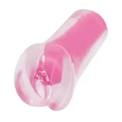 Toyz4Lovers - Pink Pussy. Oryginalny transparentny masturbator z różowym wnętrzem