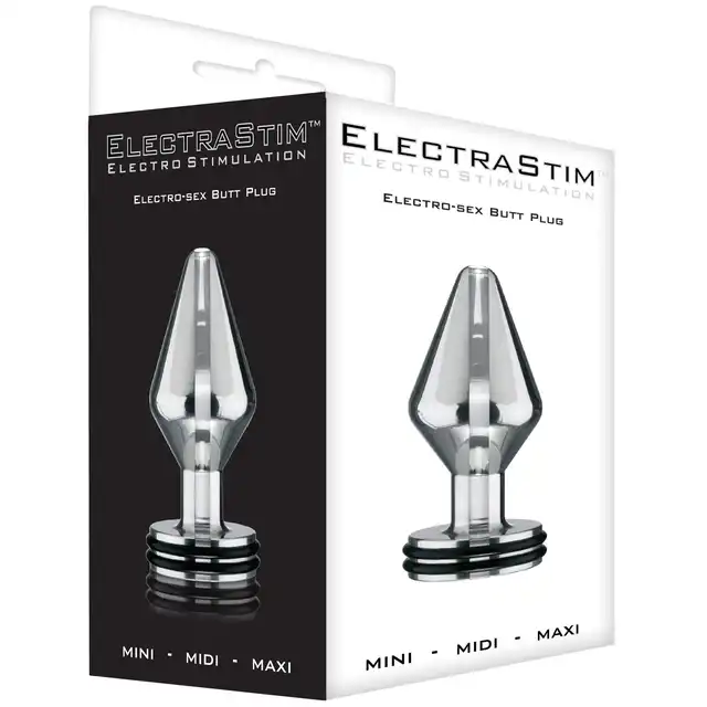 ElectraStim - Electro-Sex Butt Plug S. Metalowy korek analny z elektrostymulacją 