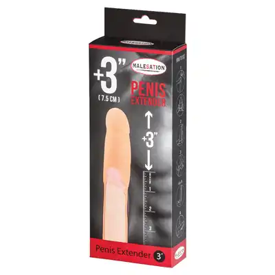  Malestation - Penis Extender 3. Mega nakładka wydłużająca penisa o 7,5 cm